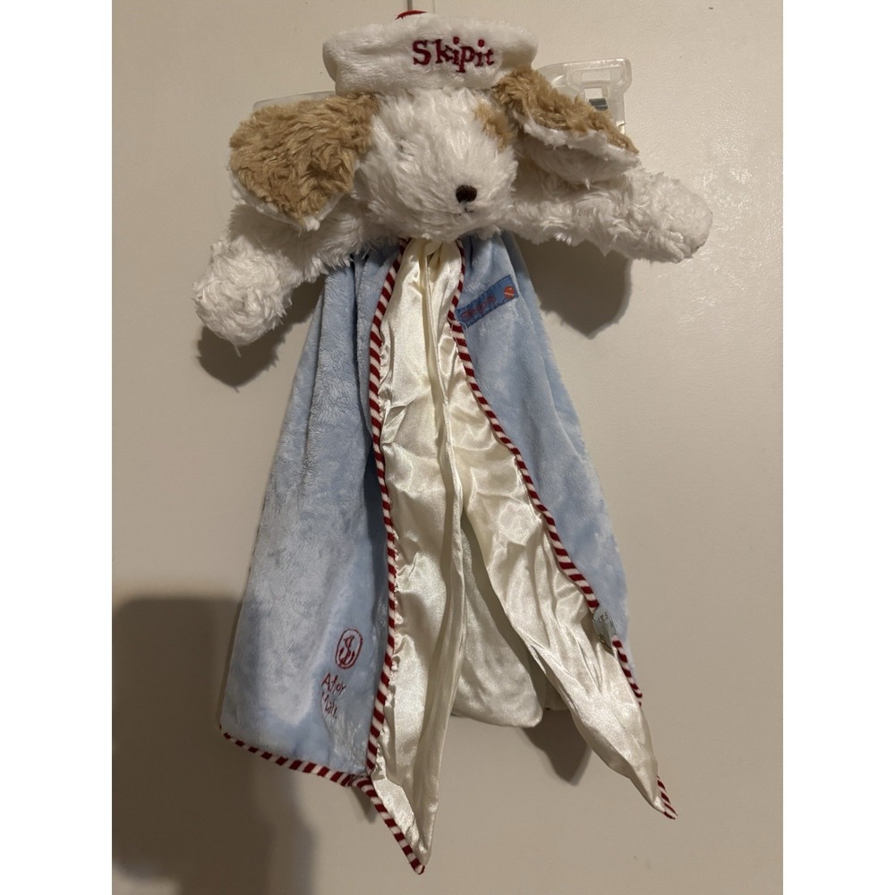 Bunnies By The Bay Lovey Blanket Soft Toy Puppy Skip it Dog Boy Baby